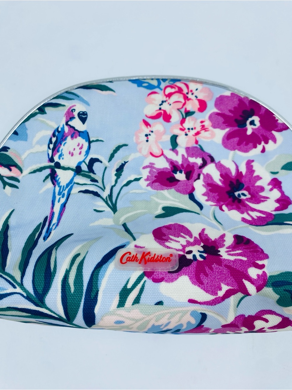 Cath Kidston London Floral Bird Cosmetic Bag Case Pouch